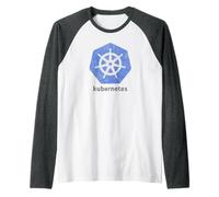 Kubernetes Software - Application Scaling and Management Raglan Baseball Tee