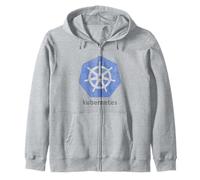Kubernetes Software - Application Scaling and Management Zip Hoodie