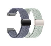 KUBFDL Nylon Watch Strap 22mm 20mm 18mm for Men Women,Magnetic Quick Release Smart Watch Straps Sport Watchband