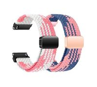 KUBFDL Nylon Watch Strap 22mm 20mm 18mm for Men Women,Magnetic Quick Release Smart Watch Straps Sport Watchband