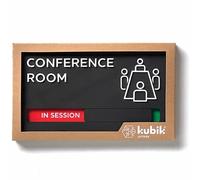 Kubik Letters Conference Room Sign - Do Not Disturb Sign - Meeting in Progress Door Sign - Office Sign - Sign Out - Office Door Sign - Door Signs for Office - Occupied Sign - Do Not Disturb Door Sign