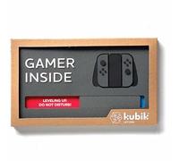 Kubik Letters Game Room Sign - Switch Edition - Gamer Do Not Disturb Sign for Bedroom - Gaming Decor and Accessories - Gifts for Gamers - Slider
