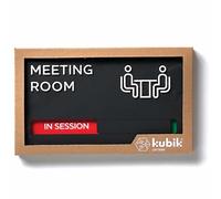 Kubik Letters Meeting Room Sign - Do Not Disturb & Meeting in Progress - Office Door Signs