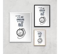 Kubistika Well My Darling Giclee Art Print - A2 - White Frame