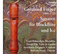 Finger Sonaten Für Blockflöte+BC