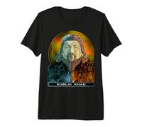 Kublai Khan, 13th Century Mongol Warlord Spirit Premium T-Shirt