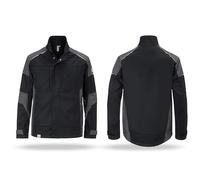 Kubler 12505365-9997-4XL "Activiq" Jacket, Black and Anthracite, 4X- Large