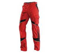 Kubler 22505365-5599-54 "Activiq" Trousers, Medium Red/Black, Size 54