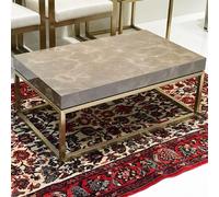 Kubo Occasional Table - Marble with Brass Base - Variation Available