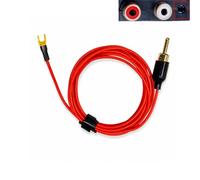 KUBOJSDLZ Turntable Ground Wire for Technics SL-BD21 SL-BD3 SL-QL5 SL-6 - Stops Hum - 5ft 60inch Flexible Silicone Soft Grounding Wire