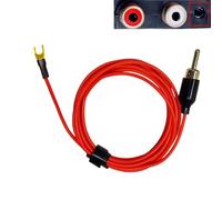 KUBOJSDLZ Turntable Ground Wire for Technics SL-BD21 SL-BD3 SL-QL5 SL-6 - Stops Hum - 5ft 60inch Flexible Silicone Soft Grounding Wire