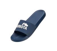 Kubota Bath Slippers for Men and Women for Sauna - Beach and Bathing Shoes - Bath Slippers for Shower - Non-Slip Bath Slippers - Waterproof Swimming Sandals, Dark blue cloud, 10 UK
