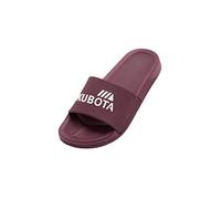 Kubota Bathing Shoes Women Men for Beach, Shower and Sauna Shoes, Non-Slip Slippers, Lightweight and Elastic Mules Summer, Red-wine, 11 UK