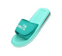 Kubota Flip Flops with Fastening for Men & Women | Adjustable strong belt, comfortable EVA sole, high instep, 170 g lightweight, durable, beach, sauna, home, gym