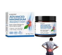 KUBOZN Advanced Magnesium Absorption Cream, Joint Magnesium Cream for Leg, Muscle, Joint Care, Natural Joint Gel, Joint Relief cream, Magnesium Creams for Arthritis, Neuropathy & joint Pain (1)