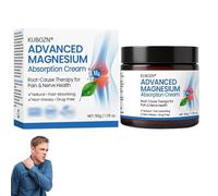 KUBOZN Advanced Magnesium Pain Relief cream, Natural Joint Gel, Magnesium Gel Effective Relief for Back, Neck, Hands, Knee (1pcs)