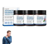KUBOZN Advanced Magnesium Pain Relief cream, Natural Joint Gel, Magnesium Gel Effective Relief for Back, Neck, Hands, Knee (3pcs)