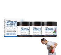 KUBOZN Advanced Pain Magnesium Relief cream,Professional Joint Magnesium Cream for Relief, Natural Joint Gel Effective Relieffor Back, Neck, Hands, Knees (3PCS)