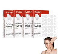 KUBOZN Pro MicroDarts TAG'Gone Patch, Professional Micro Dart Pimple Patches Gently Eliminate Pimples, KUBOZN TAG'Gone Patch, Natural TAG'Gone Patch Is Suitable for All Skin Types (4 Pack)