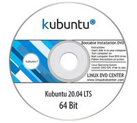 Kubuntu Linux 20.04 LTS "Focal Fossa" (64Bit) - Bootable Linux Installation DVD