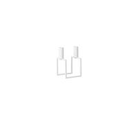 Kubus Line Candlestick White