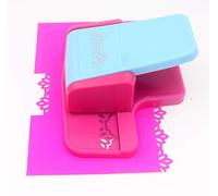 Kucaa Handmade Scrapbooking Edge Puncher Fancy Border Punch Lotus Flower Design DIY Paper Cutter (Lotus Flower)
