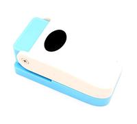 Kucaa Handmade Scrapbooking One Inch 25mm Size Craft Lever Punch Embossing Puncher Mini Fancy Punch (Oval)