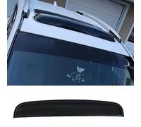 Kucaruce 43inch 1100mm Universal Sun Roof Wind Deflector, 1pc Dark Smoke Auto Moon Sunroof Window Visor with Double Side Tape RN110
