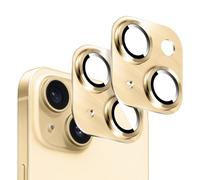 Kucheed 2PCS Camera Lens Protector for iPhone 11, One-Piece Metal Aluminum with 3D Texture Designed Decoration, Anti-Scratch Full Protection Back Camera Cover