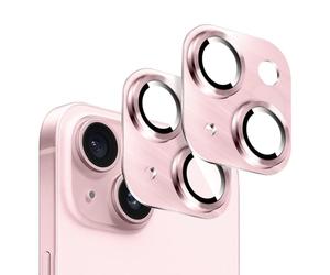 Kucheed 2PCS Camera Lens Protector for iPhone 11, One-Piece Metal Aluminum with 3D Texture Designed Decoration, Anti-Scratch Full Protection Back Camera Cover