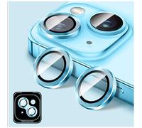 Kucheed Camera Lens Protector Compatible for iPhone 17, Tempered Glass Camera Cover Screen Protector, Automatic Alignment Metal Individual Rings, HD Anti-Scratch Phone Accessories