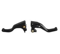 Kucihum GripBrake Clutch Lever for Sportster for XL 883 1200 48 72 for Iron 2014-2017 2018 2019 2020 2021 2022 Short Brake Clutch Hand Control Lever(2-Finger Black)