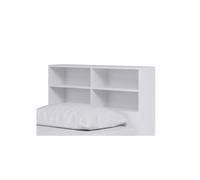 KUDL HOME Bookcase Headboard Attachment in White KUDL HOME White