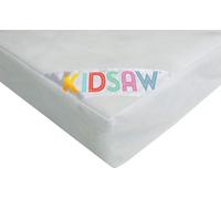 KUDL HOME Kidsaw Junior Toddler Fibre Safety Mattress in White KUDL HOME White Junior