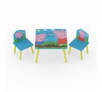 KUDL HOME Peppa Pig Table & Chairs KUDL HOME Multicolor