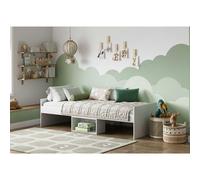 Kudlhome Flash Single Cabin Bed, White - Single