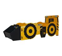 JCB 4CX Single Digger Bed Frame - Yellow