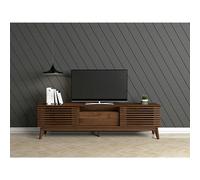 Kudlhome LV41 TV Cabinet, Columbian Walnut, 1.8m - 1.8m (180CM) - 1.8m (180CM)