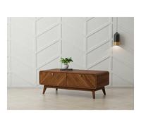 Kudlhome LV44 Coffee Table, Columbian Walnut - One Size - One Size