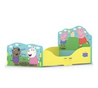 Kudlhome Peppa Pig Toddler Bed, Blue/Yellow - Toddler