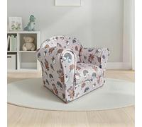 Kudlhome The Gruffalo, Peppa Pig, Dinosaur, White Themed Mini Armchairs - Pink - Peppa Pig [PPMCP]