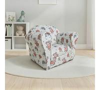 Kudlhome The Gruffalo, Peppa Pig, Dinosaur, White Themed Mini Armchairs - White - Peppa Pig [PPMCW]