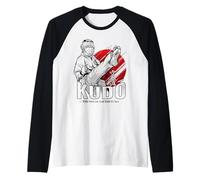 Kudo Martial Arts - The Way of The Empty Sky Raglan Baseball Tee