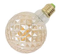 Kudoo Globe Light Bulbs, Crystal LED Decorative Bulb 220V, Lighting Bulb Crystal Lamps and Lanterns to Decorate Bulb Faceted Globe Light Bulb for Hall chandeliers/Table Lamps/Wall Lamps (gold)