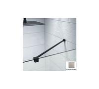 Kudos Angled Fixing Kit for Corner Stabilising Bar 300mm Brushed Nickel Finish: Brushed Nickel