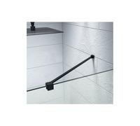 Kudos Angled Fixing Kit for Corner Stabilising Bar 300mm Matt Black Finish: Matt Black