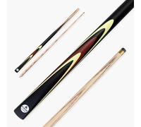 KUDOS Classic Range 57 Inch Heavy Weight 2 Piece Centre Joint Traditional Ash Snooker Pool Cue with 9.5mm Tip 20oz (Cue Only)