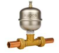 Kudos-Trading 15mm Shock Arrestor Water Hammer Arrestor for Washing Machines - Brass Compression Fit Valve, Noise Reducer, Protects Plumbing System, Easy Installation.