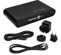 Kudos-Trading Heatmiser Neo Hub Smart Thermostat Control Gateway WiFi Enabled App Controlled Home Heating System Compatible Alexa Google Home Apple HomeKit Energy Efficient Easy Installation Black