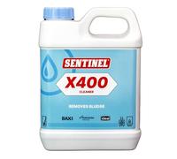 Kudos Trading - Sentinel X400 Sludge Remover Cleaner Boost Heating System Efficiency, Prevent Rust & Corrosion Easy to Use Formula for Cleaner Pipes & Radiators 1 Liter Bottle.
